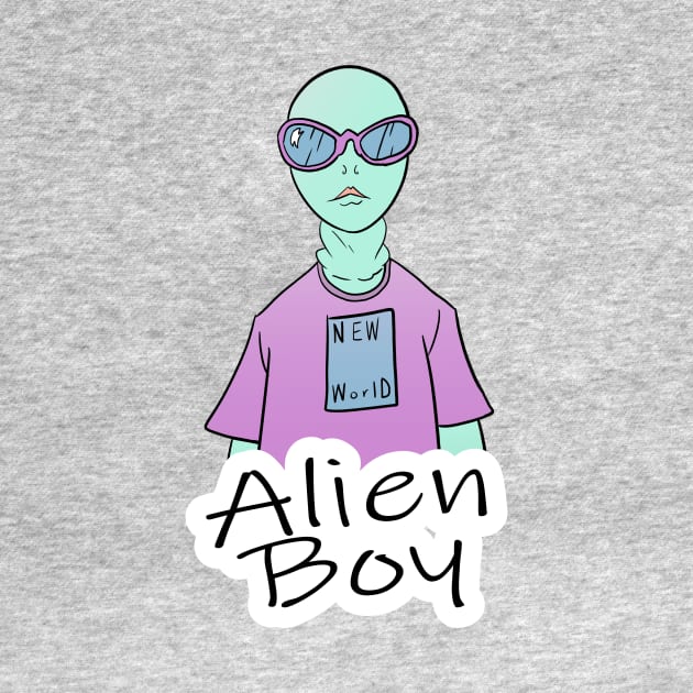 alien boy by PowerSurgeX1